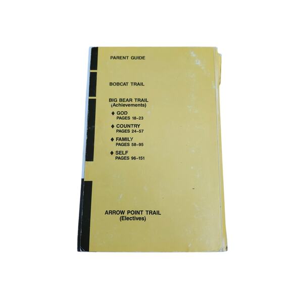 1984 The Big Bear Cub Scout Book Boy Scouts Of America Book Paperback Viintage - Picture 2 of 7